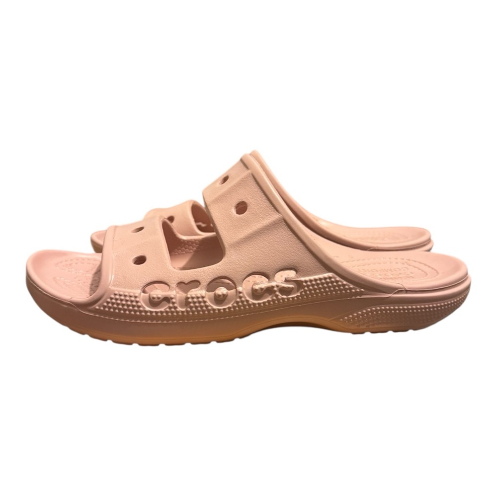 Crocs Baya Slide Unisex Pink Sandals Women's Size 8